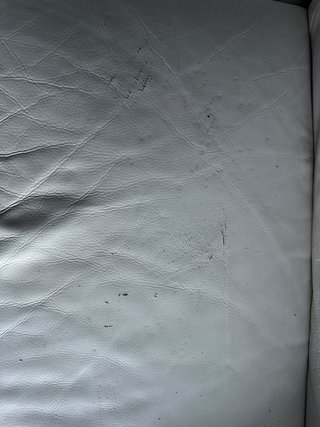 2 Sofás Natuzzi Piel Blanca
