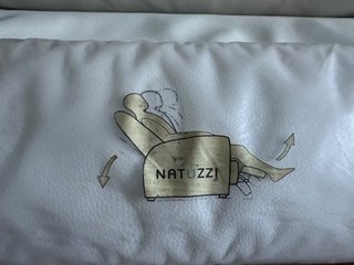2 Sofás Natuzzi Piel Blanca