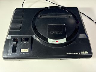 Sega Mega Drive Negra
