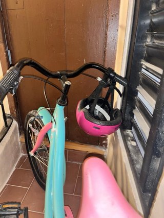 Bicicleta Niña Celeste y Rosa