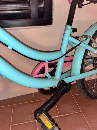 Bicicleta Niña Celeste y Rosa