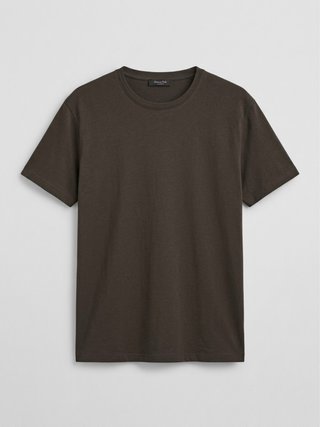 Camiseta Massimo Dutti Marrón