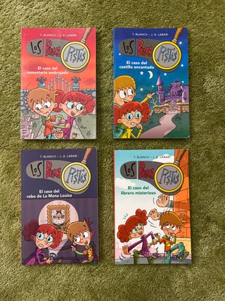Los 5 primeros libros de Los Busca Pistas!!