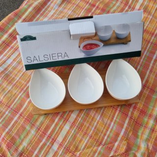 Set Salsiera La Porcellana Bianca
