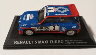 Maqueta Renault 5 Maxi Turbo Tour de Corse 1985