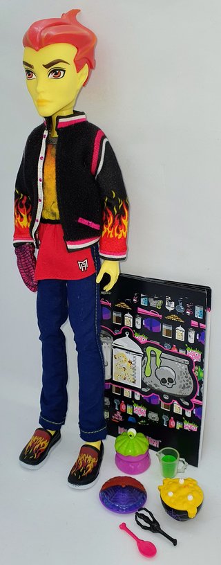 Monster High Heath Burns Classroom 2-pack