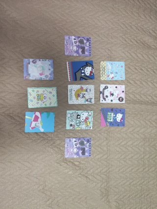 Cartas Hello Kitty and friends