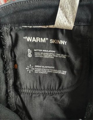 Vaqueros Skinny "Warm" Térmicos Zara