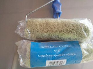 2 Rodillos de Pintar Hilo Verde N° 20