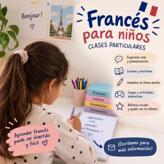 Clases de francés para niños 🇫🇷