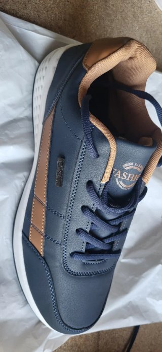 Zapatillas TDEOK Azul y Marrón
