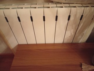 Radiadores Eléctricos Blancos casi sin usar.
