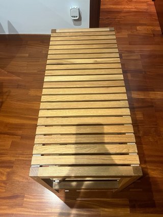 Banco de madera IKEA