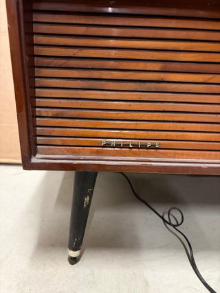 Mueble TV vintage Philips Automatic