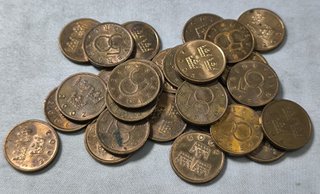 Lote 25 monedas Suecia 50 Ore