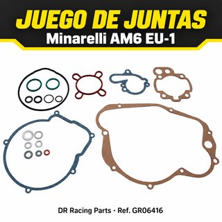 Juego Juntas DR Racing Parts Minarelli AM6