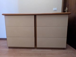 Cassettiera in legno