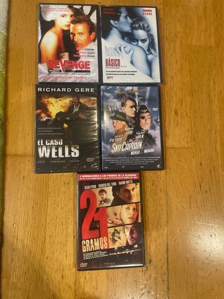 Pack 5 Películas en DVD