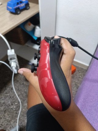 Mando Pro Controller Nintendo Switch Rojo Camuflaj