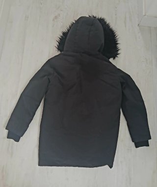Parka de Zara negra