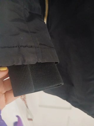 Parka de Zara negra