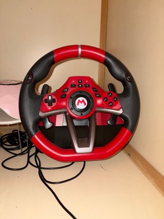 Volante y Pedales Nintendo Switch Mario Kart