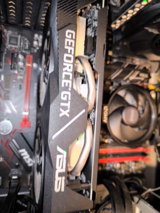 Tarjeta Gráfica Asus GeForce Dual GTX1660s o6g evo