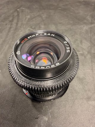 MIR-24N 35mm f/2 Soviet Cine Canon EF 72mm