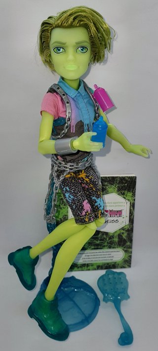 Monster High Porter Geiss Basic Haunted Student Sp