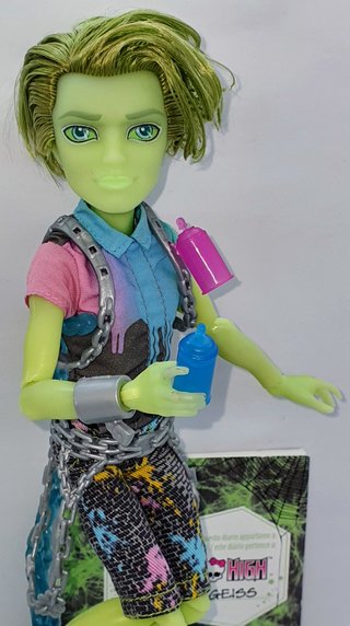 Monster High Porter Geiss Basic Haunted Student Sp