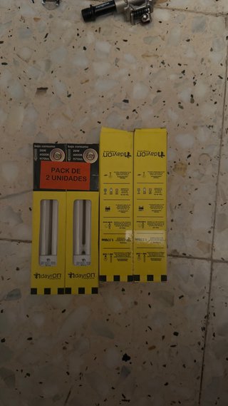 Pack 2 Lámparas Fluorescentes Bajo Consumo Dayron