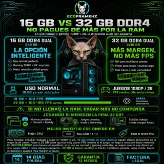 PC GAMING, RTX 2070 8GB, R5 5500, Garantía 12M