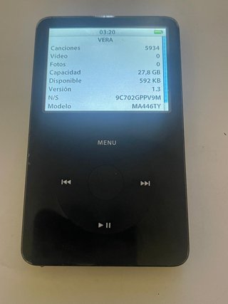 iPod Classic 5ª Generación Negro