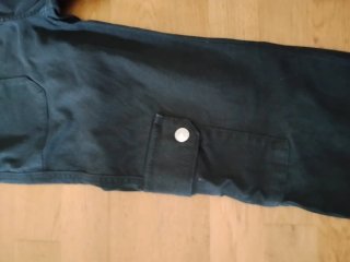 Pantalones cargo negros