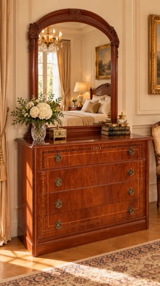 Conjunto muebles de Madera Maciza, alta calidad.