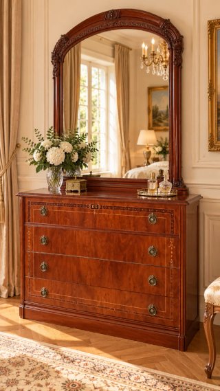 Conjunto muebles de Madera Maciza, alta calidad.