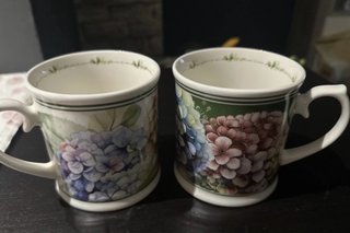 Set 2 Tazze Mug Brandani Linea Flora