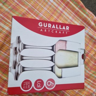 Set 6 Calici GURALLAR Lal 230cc