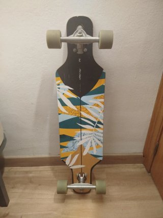 Longboard Drop 100 Floral Decathlon