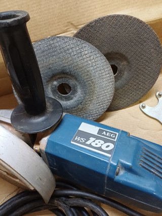 Amoladora Profesional AEG  Mod. WS-180