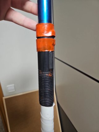 Caña de pescar telescópica 330 cm