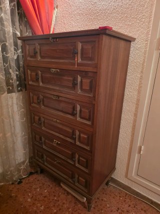 Conjunto de Muebles de Dormitorio de Madera