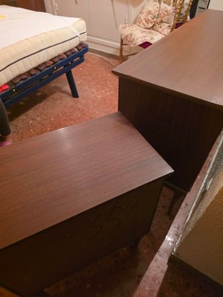 Conjunto de Muebles de Dormitorio de Madera