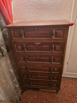 Conjunto de Muebles de Dormitorio de Madera