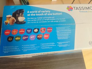 Cafetera Bosch Tassimo Finesse Negra