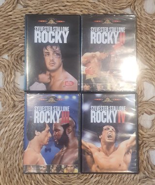 Pack 4 Películas DVD Rocky (I-IV)