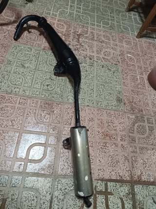 Tubo de escape original para Yamaha TZR 50