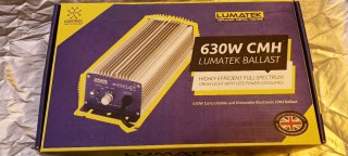 Balastro Lumatek 630W CMH / LEC Regulable
