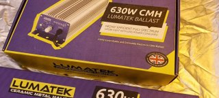 Balastro Lumatek 630W CMH / LEC Regulable