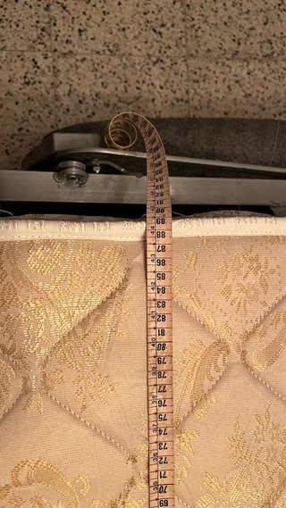 Sofá Cama de Tela Marrón
